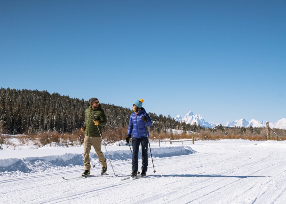 cross country skiing