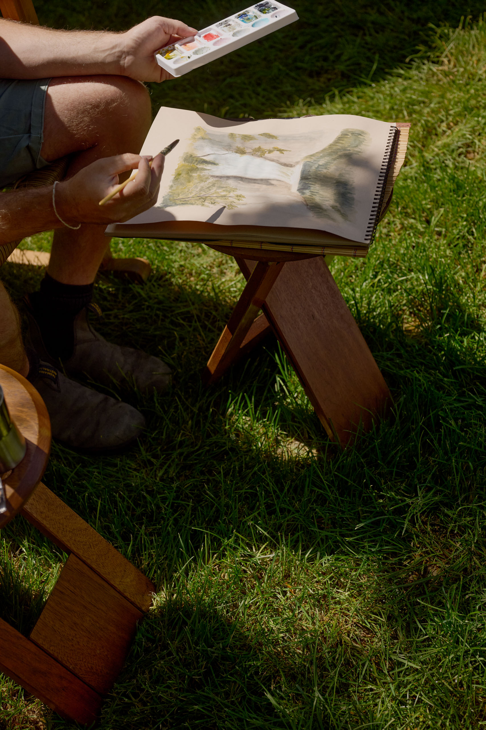 Artist, Scott Bluedorn
in residence at Alpine House
